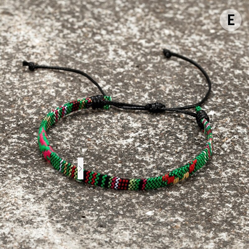 Vrouwen Mannen Regenboog Armband Bangle Chain Rainbow Couple Charms Sieraden: E
