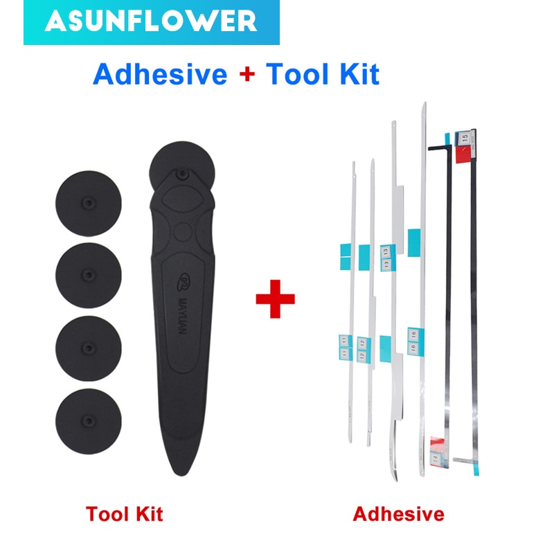 Lcd tape plakstrip laptop accessoires voor imac 27 "  a1419 076-1437 to voor imac 21.5 "  a1418 lijm + gereedschapsset