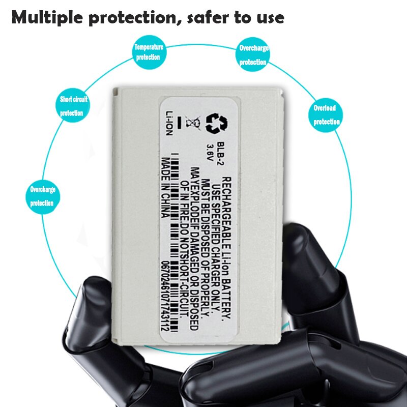 BLB-2 BLB2 BLB 2 Replacement Phone Battery For Nokia 8210 8250 8850 8910 8310 5210 6500 6590 6510 3610 8270 8910i 7650 6590i