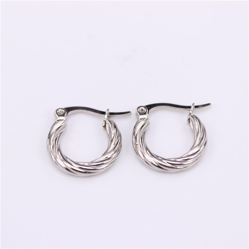 Exquisite and cute gold/silver color Student 15mm 24mm 35mm LH888: steel color15mm