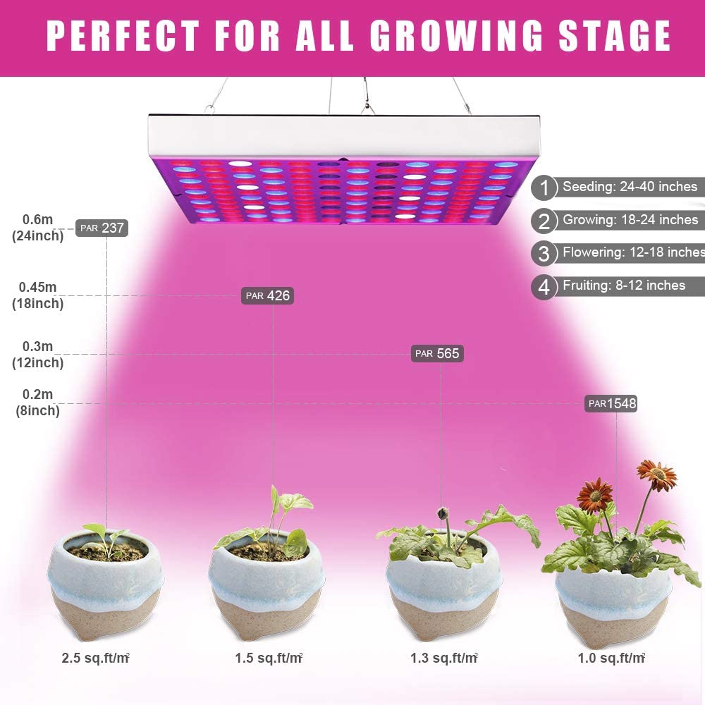 Led vokse lys phyto lampe 45w lampe til plante  ac85-265v phytolamp til planter fuldt spektrum til planter blomsterplanteplante dyrkning