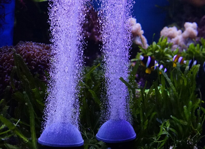 Aquarium Pond Pump Hydroponic Diffuser Oxygen Fish Tank Bubble Air Stone Aerator.Aquarium Fish Tank Pond Pump Air Bubble