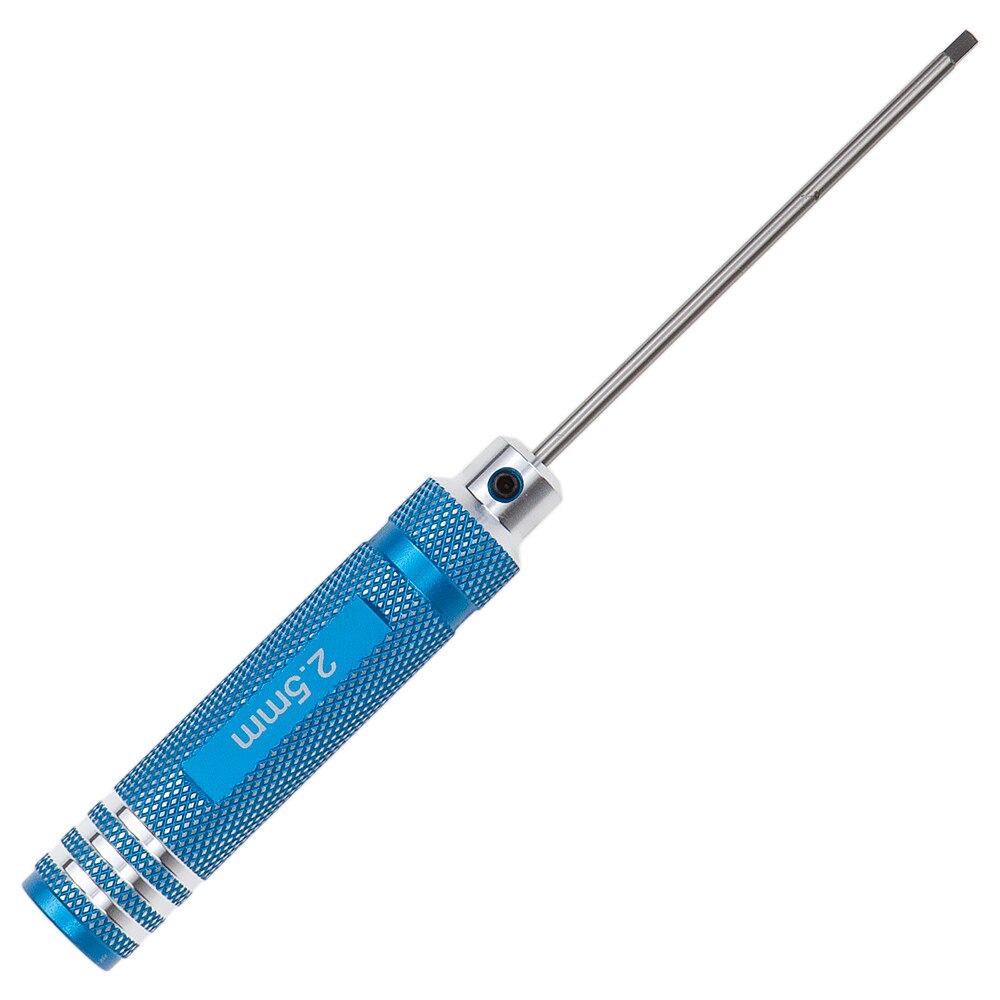 1Pcs Aluminium Allen Hex Schroevendraaiers Sleutel Driver Tool Set 1.5/2/2.5/3Mm Handvat Voor Rc Hobby Model Auto