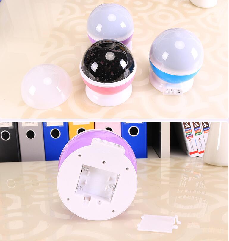 proyector de luz de noche LED cielo estrellado cielo luminoso juguetes luz de noche USB juguetes para niños