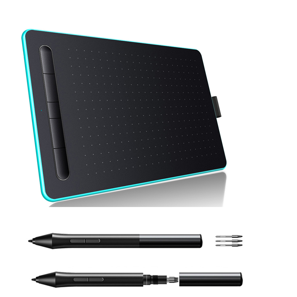 VSON WP9620N Graphics Tablet Drawing Tablet with 8192 Levels Pressure Sensitivity 5080LPI Resolution 230PPS Read Speed: Blue