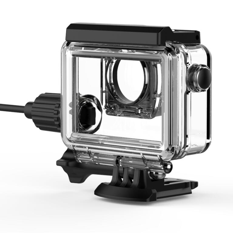 SJCAM SJ8 Pro/plus/Air moto étui étanche pour SJ8 boîtier de charge boîtier de chargeur accessoires de caméra poisson Clownfish