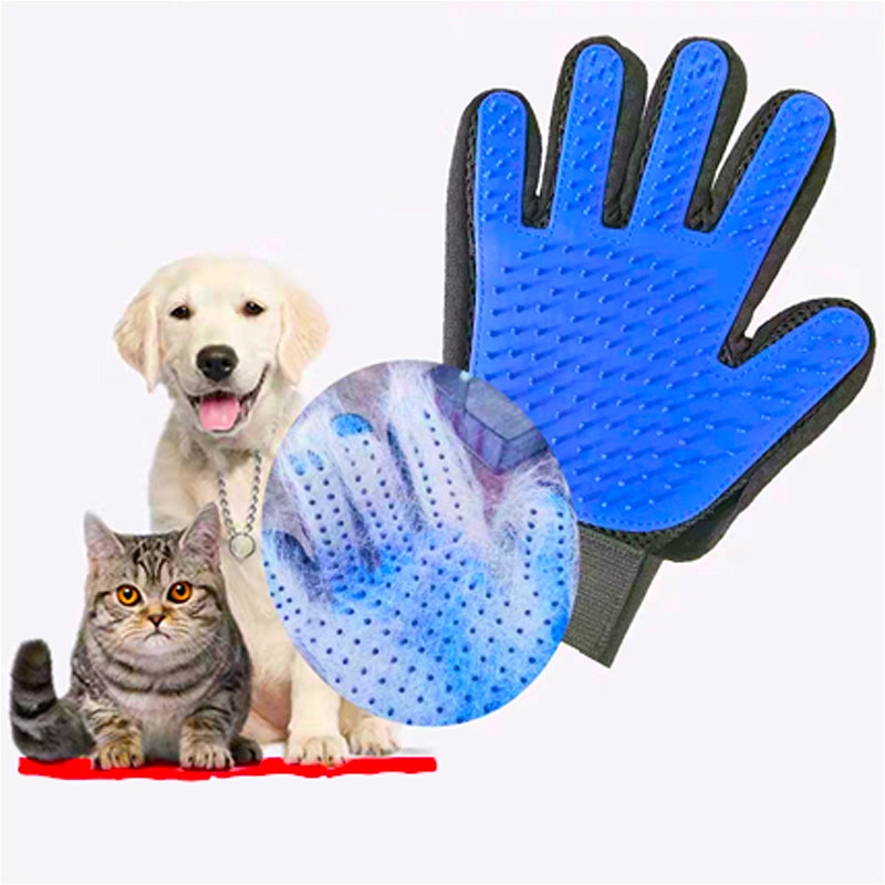 Pet Hond Kat Grooming Handschoen Pet Hair Remover Massage Borstel Hond Bad Kat Schoonmaakproducten Kat Accessoies Hond Kammen