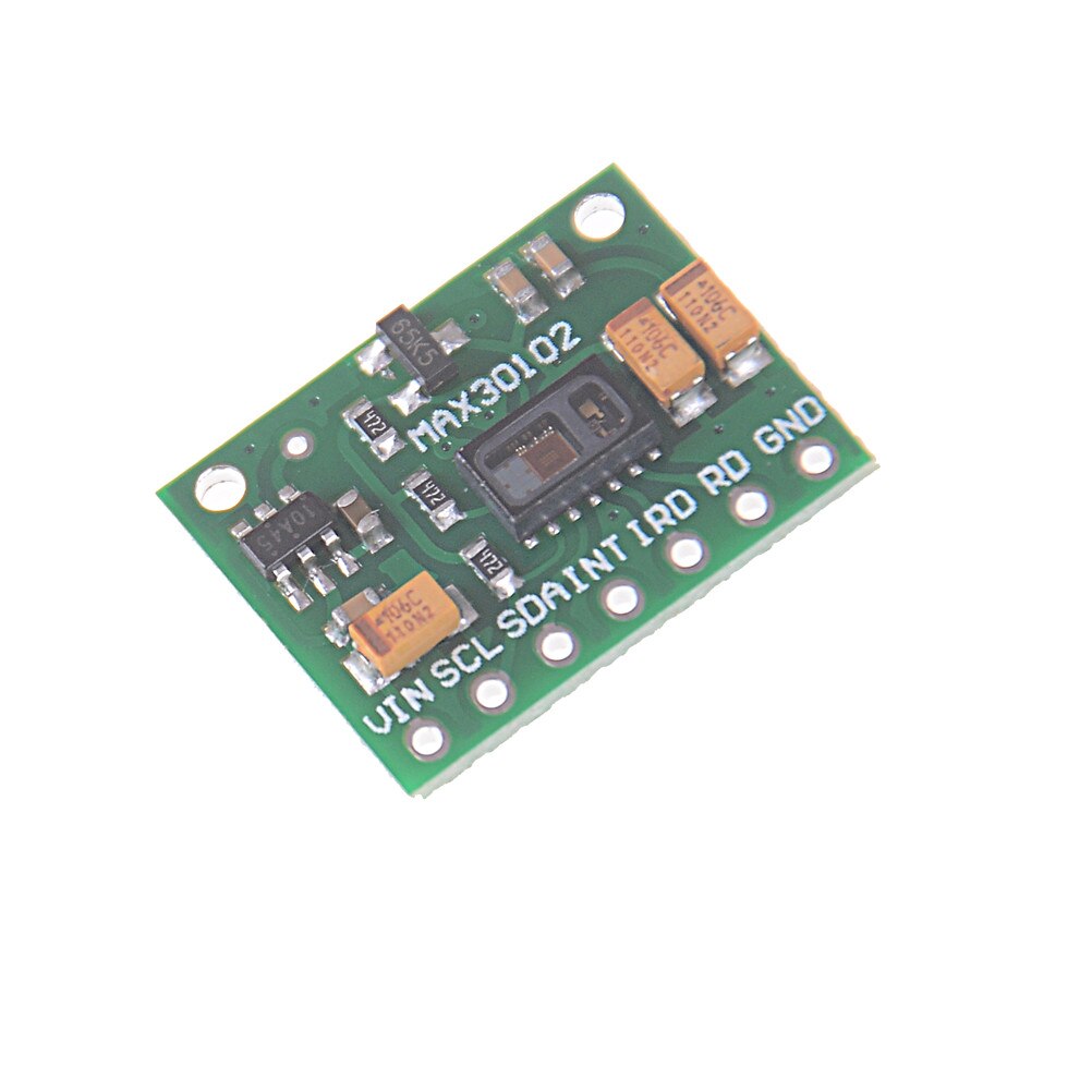 1PCS Green MAx30100 Low Power MAX30102 Heart Rate Oxygen Pulse Breakout for Arduino Replace