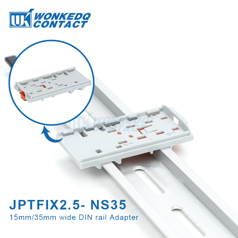 Distribution block ptfix 2,5 mm2 2/4/6/7/12/13/18/19 connection push-in electric power terminal block connector mount on din rail