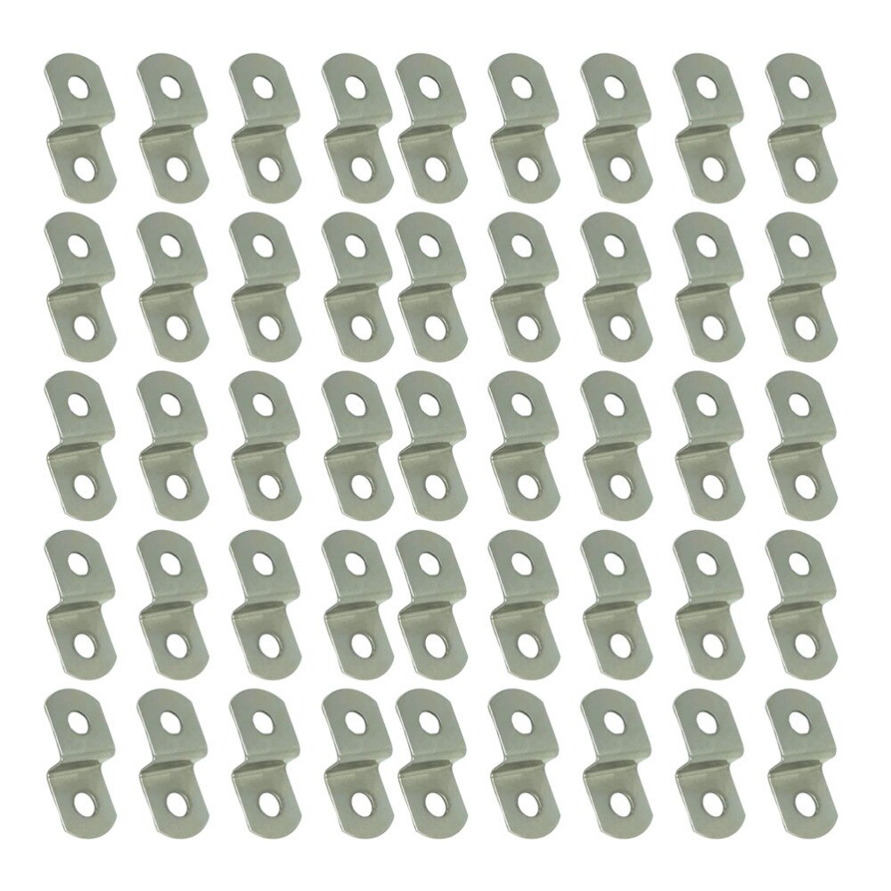 120pcs Z Shape Photo Frame Fasteners Offset Canvas Clips Table Connectors