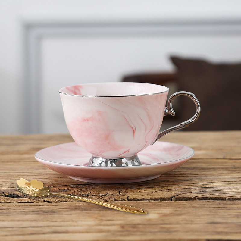 Marmor søde rejse kaffekopper og selvomrørende sjove krus jubilæum til mand grinch jul: 210ml sølv pink