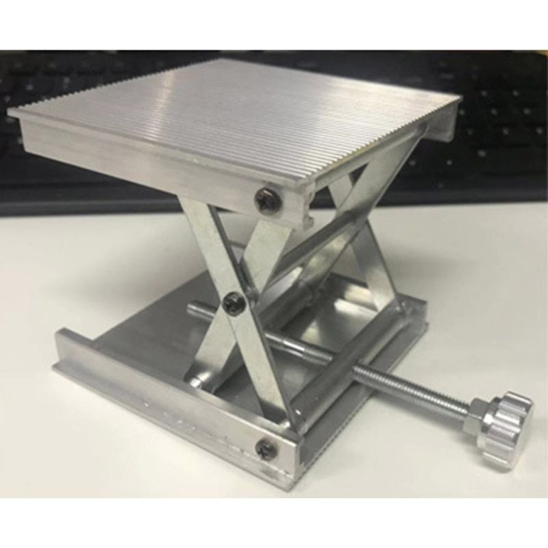 Stainless Steel Adjustable Lift Table Lab Lifting Stand Rack Lift Platform