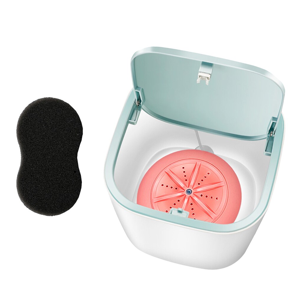 Mini Washing Machine Washer USB Rotating For Travel Camping RV Motorhome