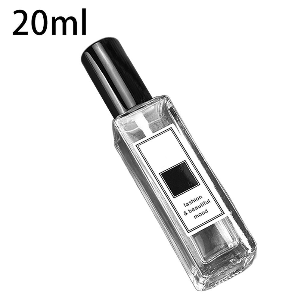 Tom påfyllningsbar portabel parfymflaska resande glasspray atomizer genomskinlig parfymbehållare: 18ml