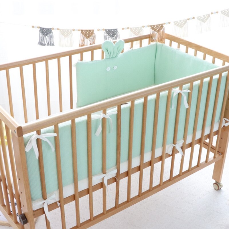 200x32cm Baby Nestchen Anti-kollision Kissen für Neugeborene Mädchen Junge Krippe Stoßfänger Baby Kindergarten Kissen
