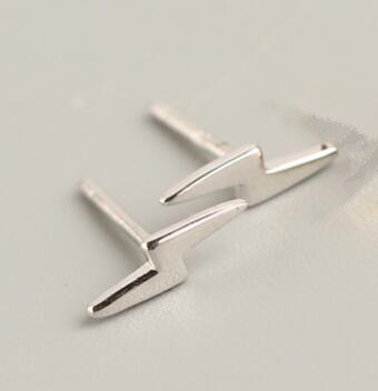 Ying Vahine de 100% Plata de Ley 925, pendientes pequeños con pasador para mujer: Platinum 1