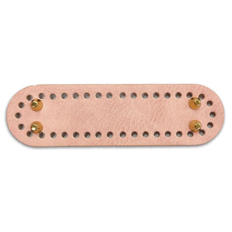 Leather Bag Bottom Shaper Cushion Pad for Shoulder Handbag Making DIY Purse 5 X 18cm: Pink 1