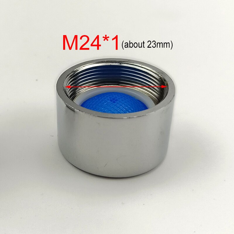 M28 m24 m22 messing vandhane belufter til blandingsbatteri forkromet  m24*1 m22 m18 m20 filter vandudtag vandhane sprøjt tilbehør: F24