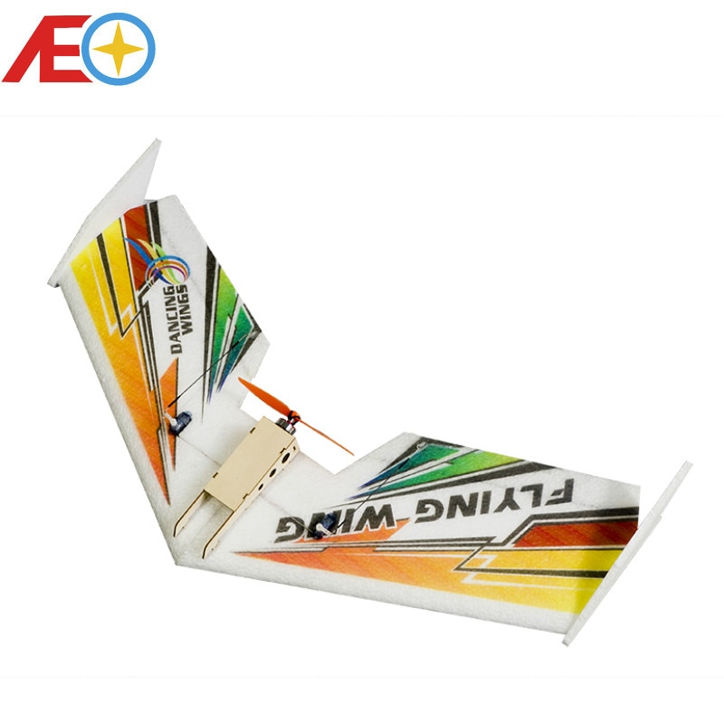 Modelo de avión EPP de arcoíris, ala voladora de 600mm, Wingspan ZAGI RC, plano EPP splancing Delta Wing, de
