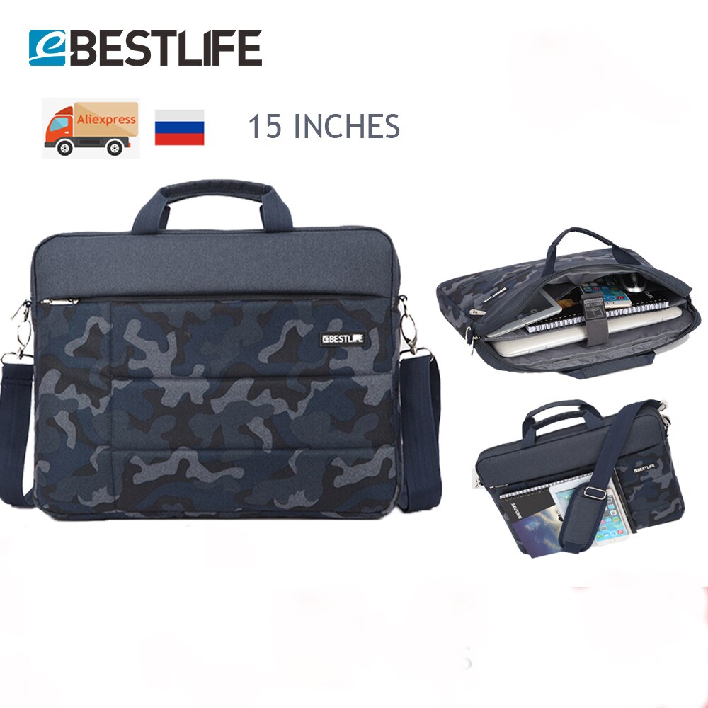 BESTLIFE 15.6 "mannen Tas voor Document Grote Capaciteit Laptop Handtas Draagbare Reizen Aktetas Bussiness Notebook Tas