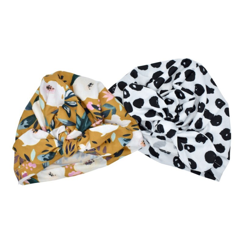 6 colori cappello da bambino grande Bowknot cappello da bambina turbante nodo testa avvolge bambino bambini cofano berretto neonato fotografia puntelli Dropshipping