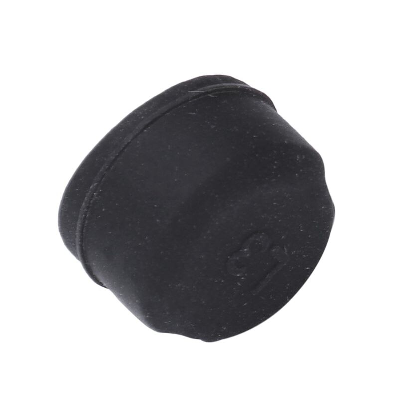 2 sæt bageste fenderstik til xiaomi mijia  m365 elektriske scooter skruer silica gel cap bageste bagskærm sort & grå