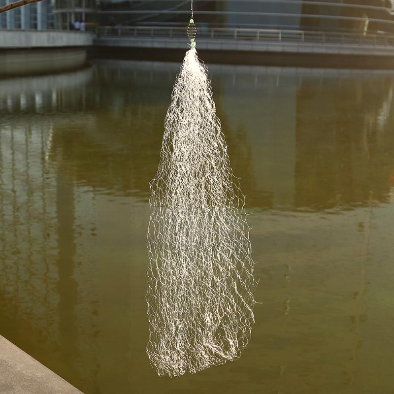 Malla de pesca con resorte de cobre Shoal duradera, cuentas luminosas, rodamiento de bolas, Conector de anillo sólido, herramientas de aparejos de Pesca giratorios