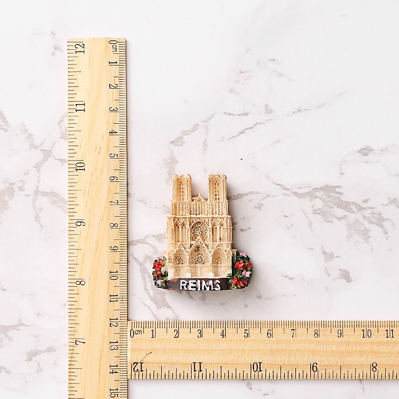 Fridge Magnet French Air Balloon Paris Trouville Strasbourg Refrigerator Sticker Magnetic Resin Sticker Tourist Souvenir: France Lance