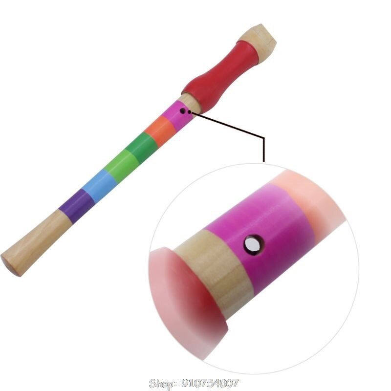 Playing Musical Instrument Wooden Eight Hole Treble Flute Wooden 8-hole Child Treble Flute N21 20