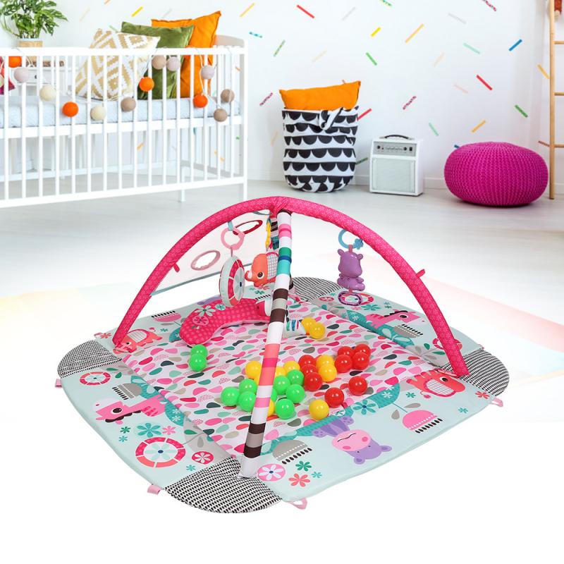 Baby Speelkleed Baby Kruipen Mat Deken Baby Spelen Tapijt Kids Activiteit Mat Met Muziek Poppen Tapete Infantil Fitness Playmat hwc