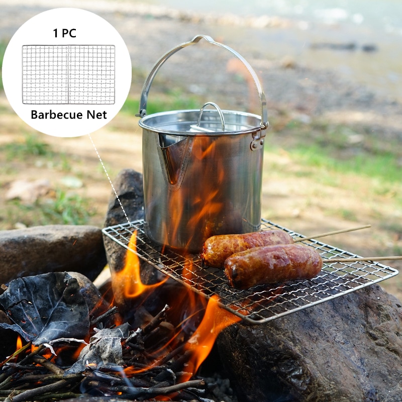 Outdoor Rvs Grill Netto Camping Barbecue Vervanging Non-stick Mesh Roosteren Rooster Mat Bbq Accessoires