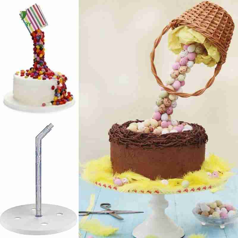 product Cake Support Structure Frame Anti Gravity Cake Wedding Decorative pouring Hanging kit Birthday cake Party DIY S E5F8