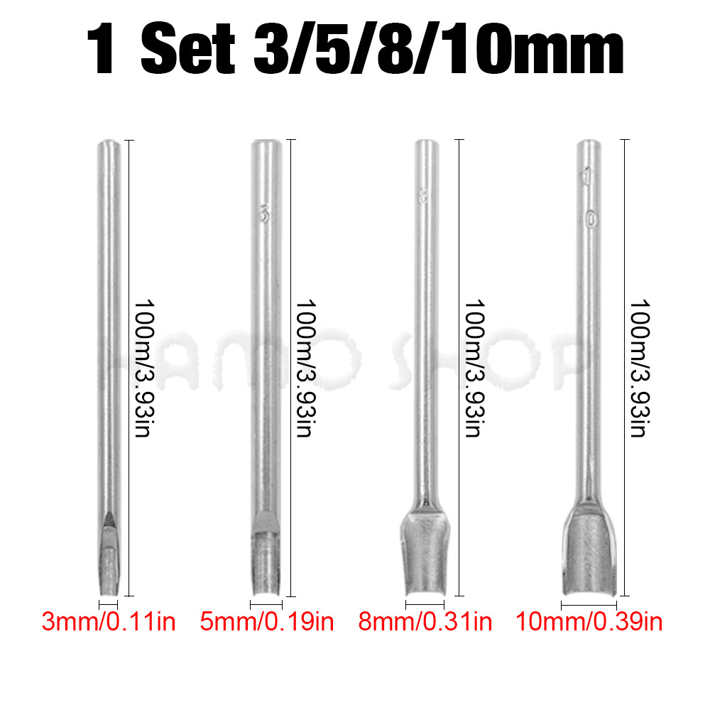 Punzón cortador semicircular, herramientas artesanales de cuero, herramientas artesanales hechas a mano, punzón en forma de arco para correa de cinturón, herramientas de cuero DIY, 1 ud.: Marrón