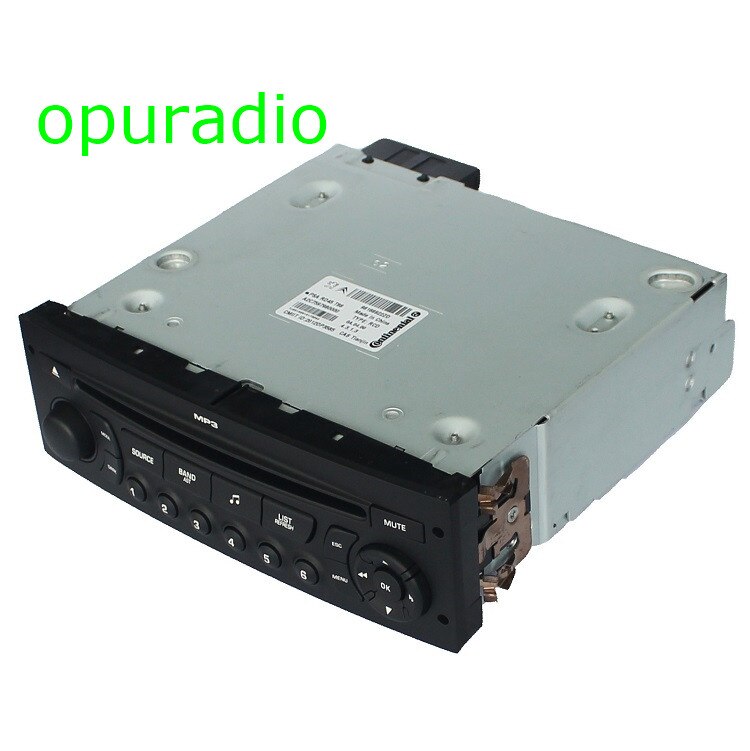 GENUINE RD45 Car Radio with CD USB Bluetooth for Peugeot 207 206 307 308 807 Citroen C2 C3 C4 C5 C8 (set VIN code yourself)