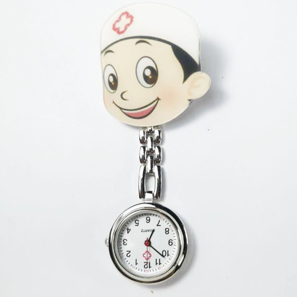 Perfect Nurse Clip-on Fob Brooch Pendant Hanging watch Star Pocket Watch Cute Nurse Doctor Wallet Watch