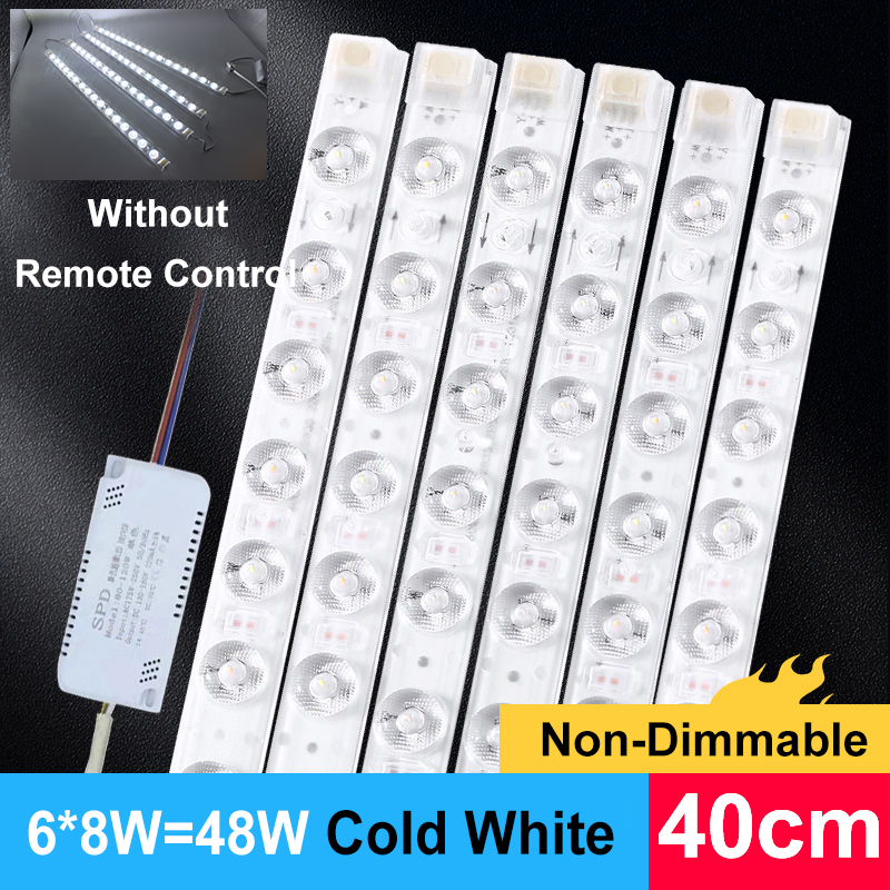 LED Module 220V Ceiling Light LED Module Light Bar 40cm 50cm Energy saving Replacement LED For Living Room Bedroom Ceiling Light: PURPLE