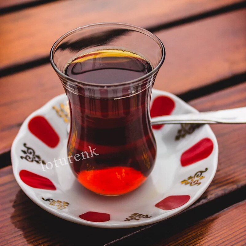 Turco popolare Classico a forma di Tulipano Tazza Da Tè: Default Title