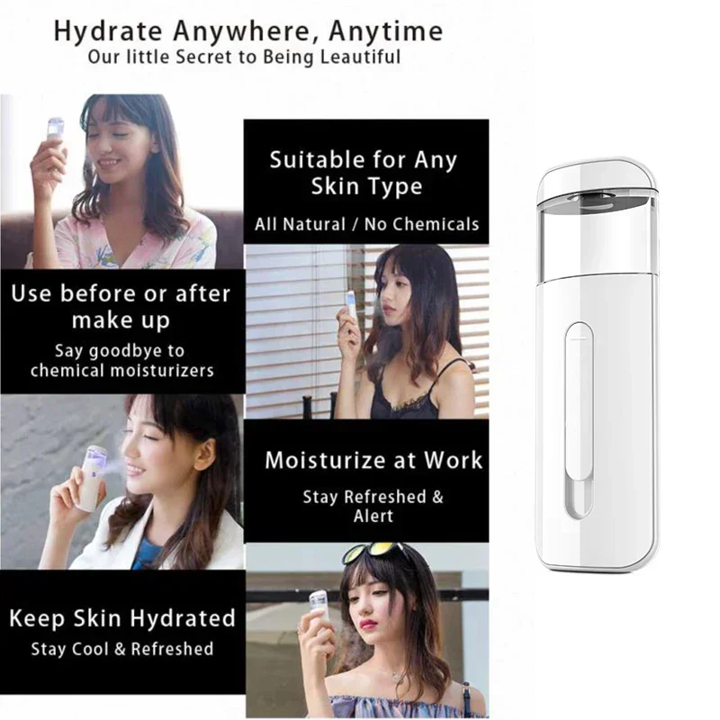 800ppb portátil rico en hidrógeno agua señor súper antioxidante ORP pulverizador facial Nano hidrógeno Molecular disuelto H2 señor