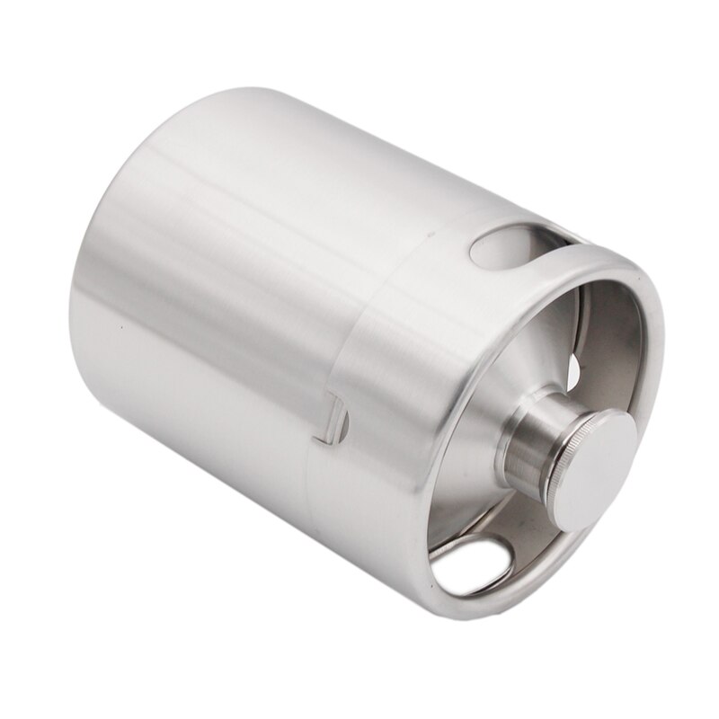 Mini fût de bière en acier inoxydable | 2/3.6/4/5L, cultivateur de bière Portable pressurisé, pour l'artisanat système de distributeur de bière, homecino