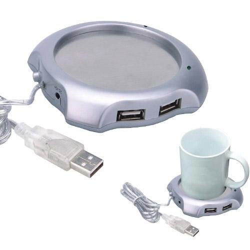 Usb 4 -poorts hub warme koffie kopjes warmer gadget verwarming