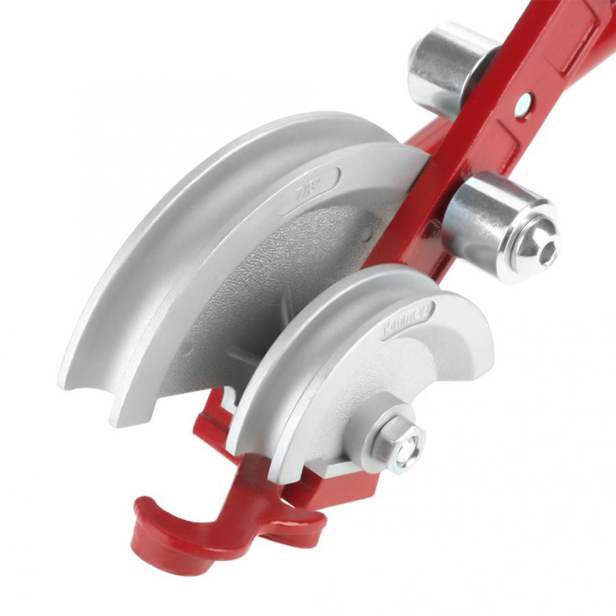 2 in 1 Manual Pipe Bender 180 Degree Tube Bending Machine 15mm 22mm Heavy Duty Fuel Line Tubing Bending Tool