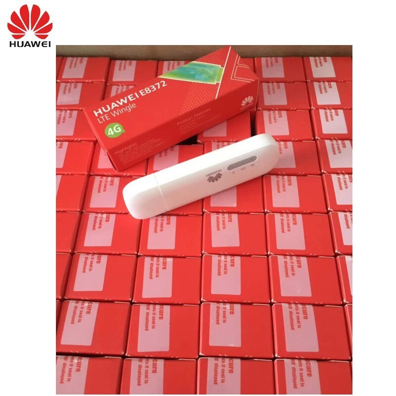 Unlocked Huawei E8372 E8372h-320 4G LTE USB Wingle Universal 4G 150mbps USB WiFi Modem router PK E3372