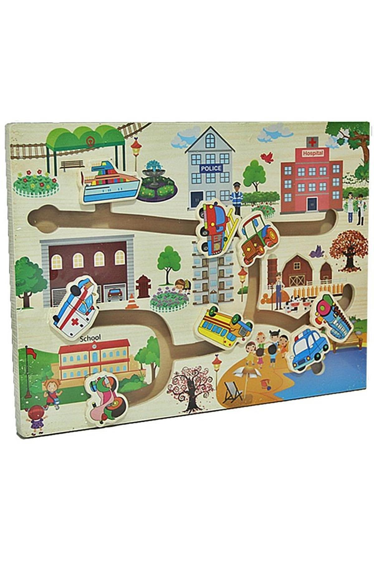 Wood Scroll Puzzle