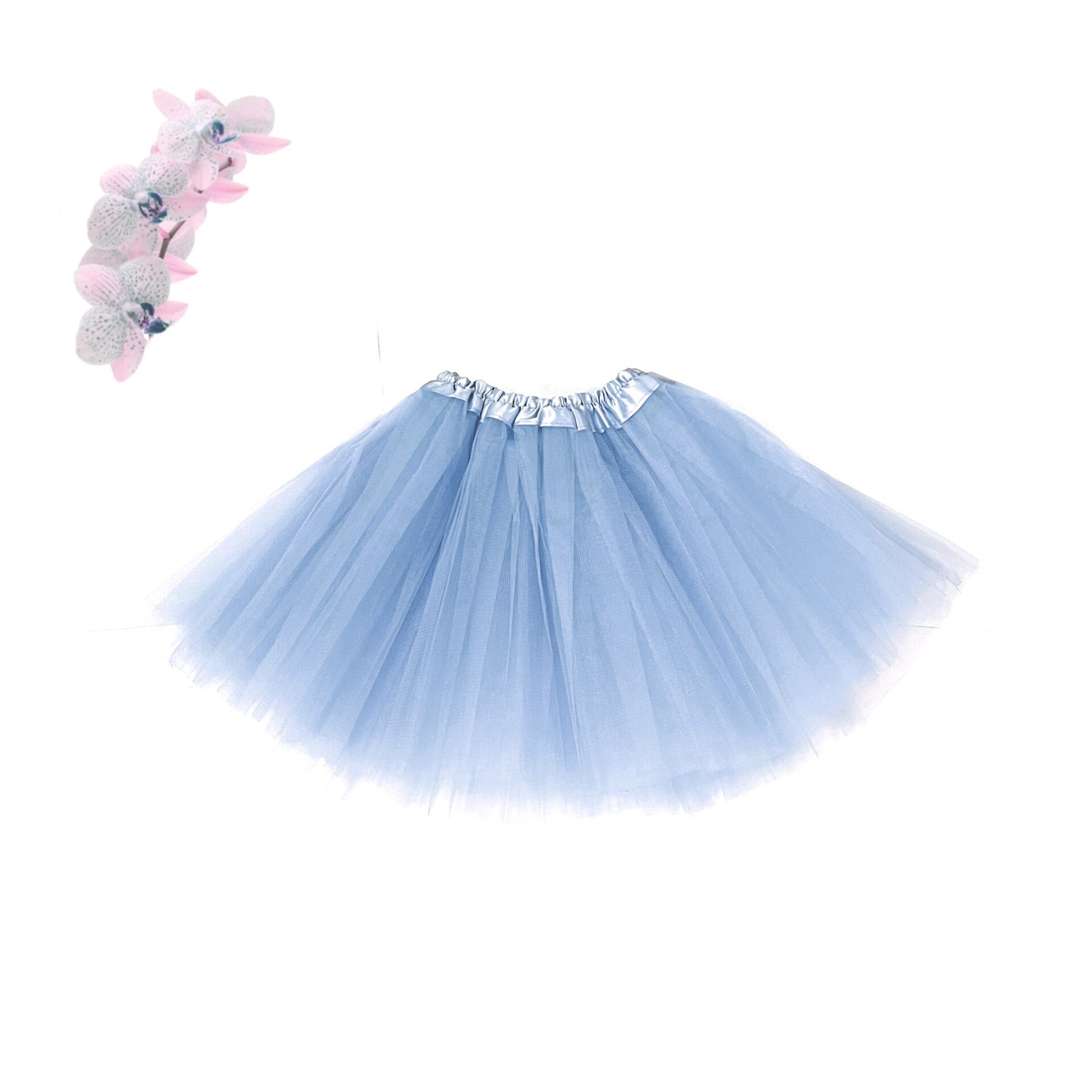 Falda Tutus para niñas o mejer, tutú de 30cm o 40cm con 3 capas de tul, Carnaval de Cadiz,Cumpleaños,Disfraz,Baile,Ballet,Pricesa,Celebraciones,Danza,Cosplay,Carnaval,Halloween: Gris / 30cm