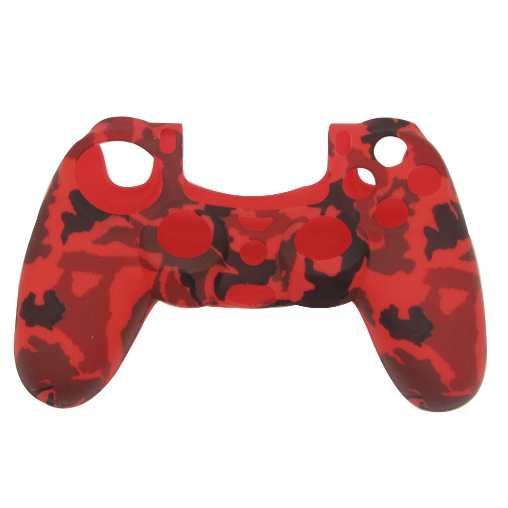 Replacement for PS4 Wireless Controller Case Camouflage Printing Soft Silicone Gel Skin Protective Rubber Cover: NO.6
