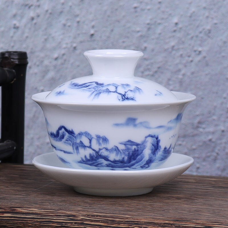 Jingdezhen Porcelain Tea Set Tureen and Bowls Set