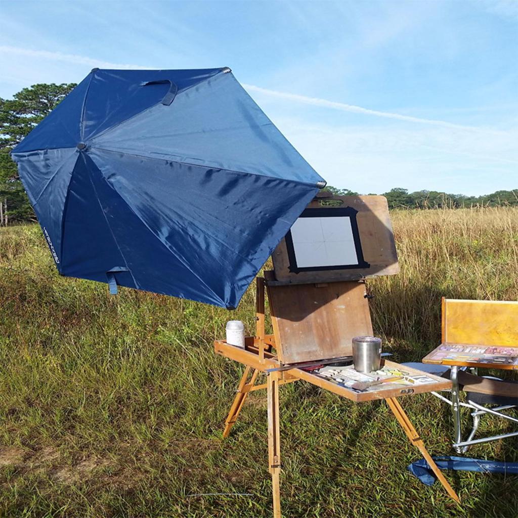 Verstelbare Parasol Parasol Luifel Voor Tribunes Camping Wandelen Strandstoel Paraplu Grote Stoel Met Luifel Schaduw