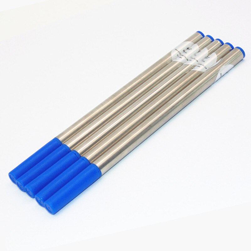 5pcs Black Ballpoint Pen Refill + 5pcs Blue Ball Point Pen Refills 0.7mm