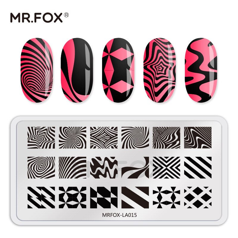 Mr Fox nail board geometry math 3d dier foto nail board foto nail board die tool: LA015