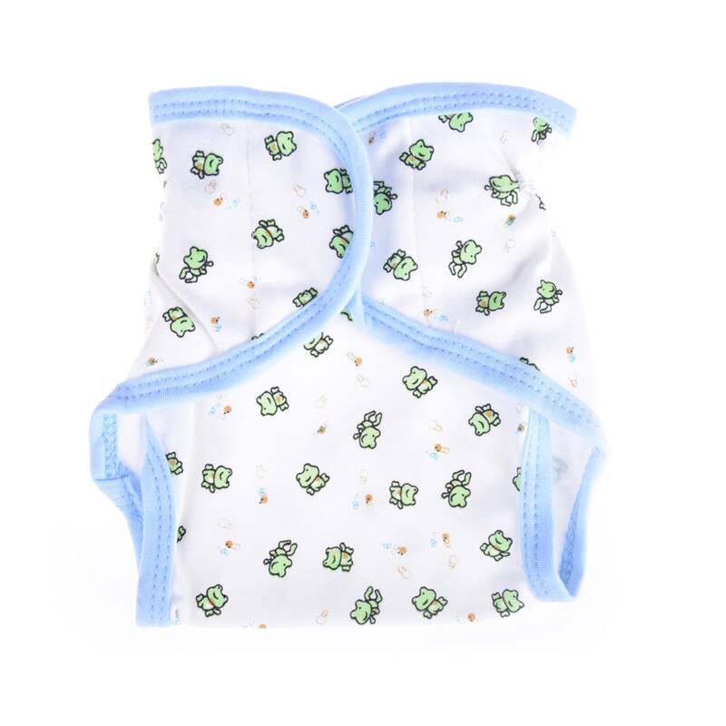 Baby Accessories Cute Animals Printed Cotton Diapers Washable Baby Diapers for 0-2 years old baby